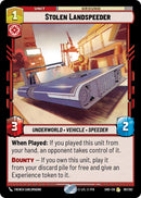 Stolen Landspeeder (161/262) [SHD]