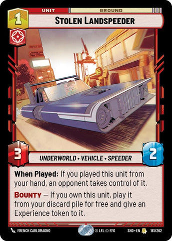 Stolen Landspeeder (161/262) [SHD]