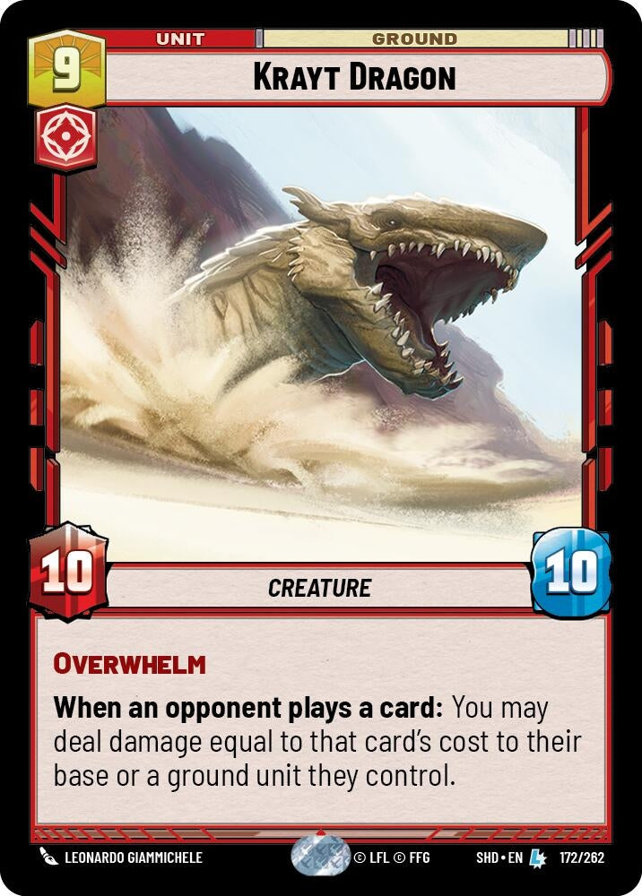 Krayt Dragon (172/262) [SHD]