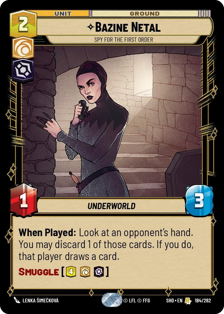 Bazine Netal Spy for the First Order (184/262) [SHD]