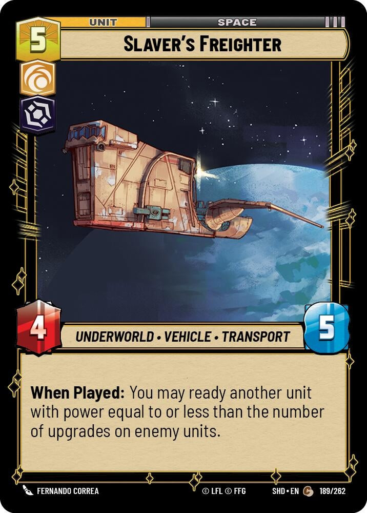 Slavers Freighter (189/262) [SHD]