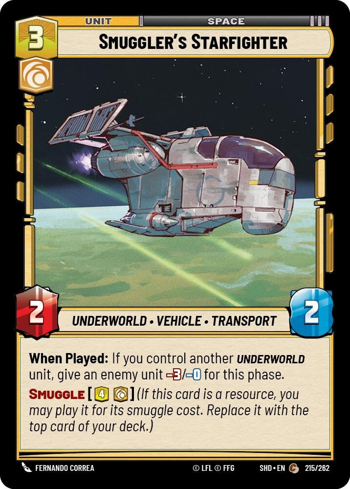 Smugglers Starfighter (215/262) [SHD]