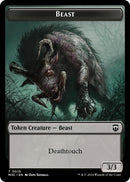 Beast 0010 Shapeshifter 0008 Double Sided Token (10 // 8) [M3C]