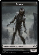 Zombie Plant Double Sided Token (21 // 26) [MH3]