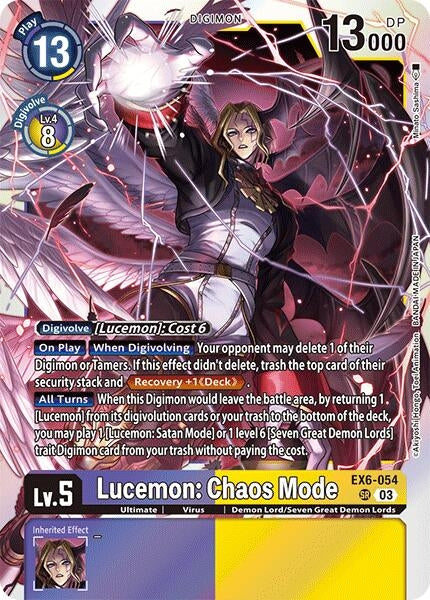 Image for Lucemon: Chaos Mode [Infernal Ascension]