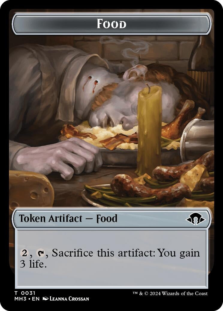 Food Energy Reserve Double Sided Token (31 // 36) [MH3]