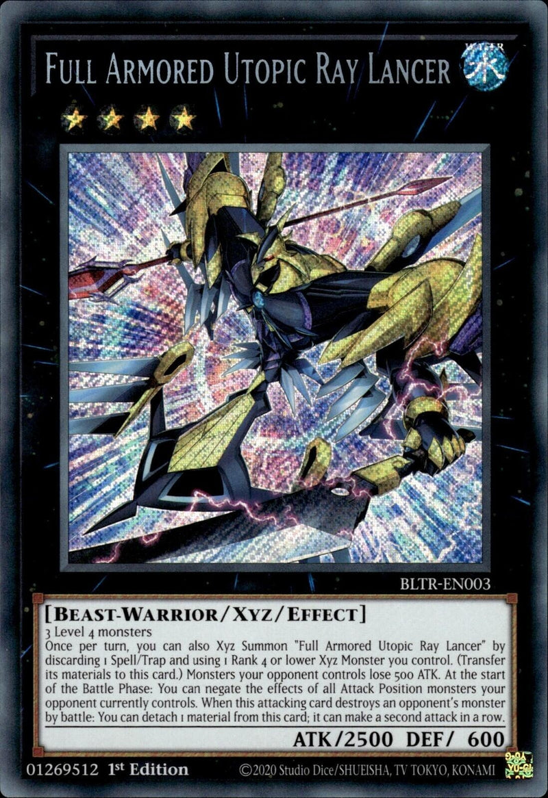 Full Armored Utopic Ray Lancer (BLTR-EN003) [BLTR]