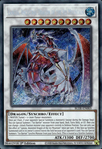 Lancea Ancestral Dragon of the Ice Mountain (BLTR-EN005) [BLTR]