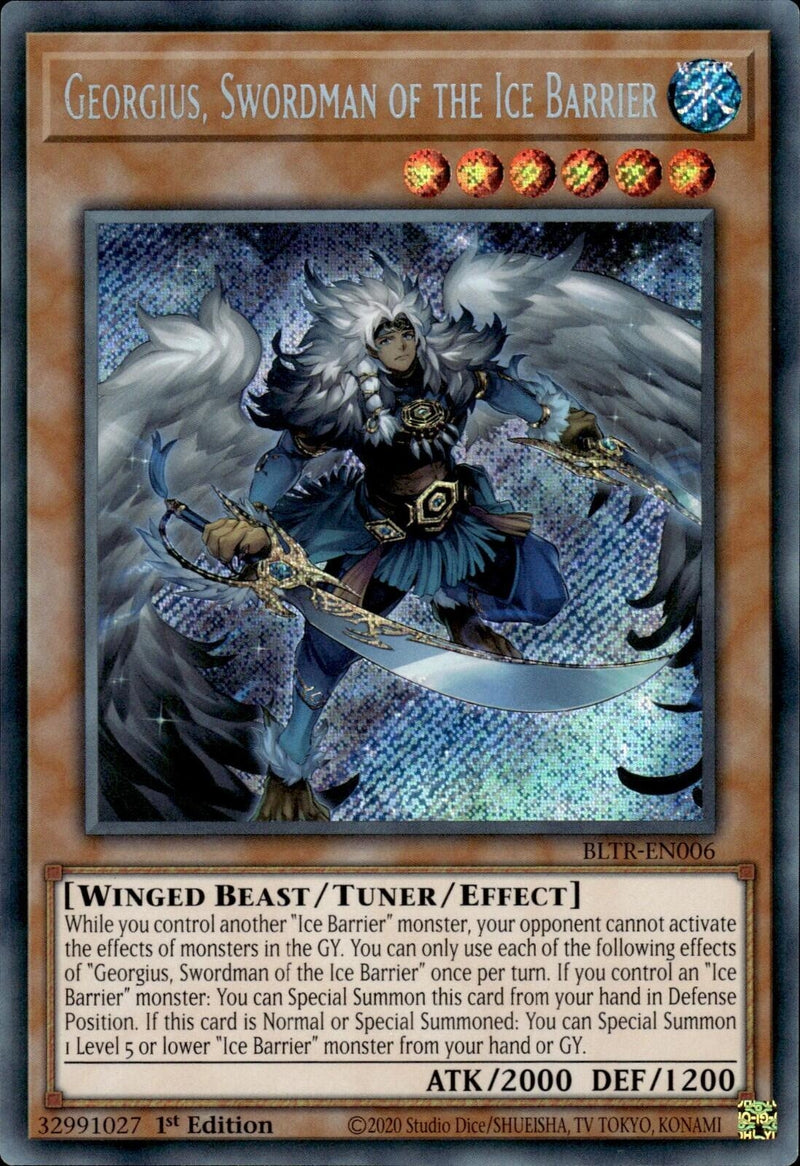 Georgius Swordman of the Ice Barrier (BLTR-EN006) [BLTR]