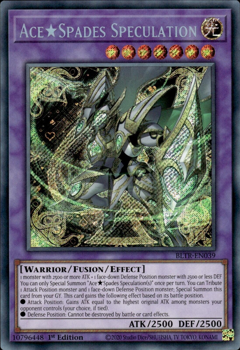 Ace Spades Speculation (BLTR-EN039) [BLTR]