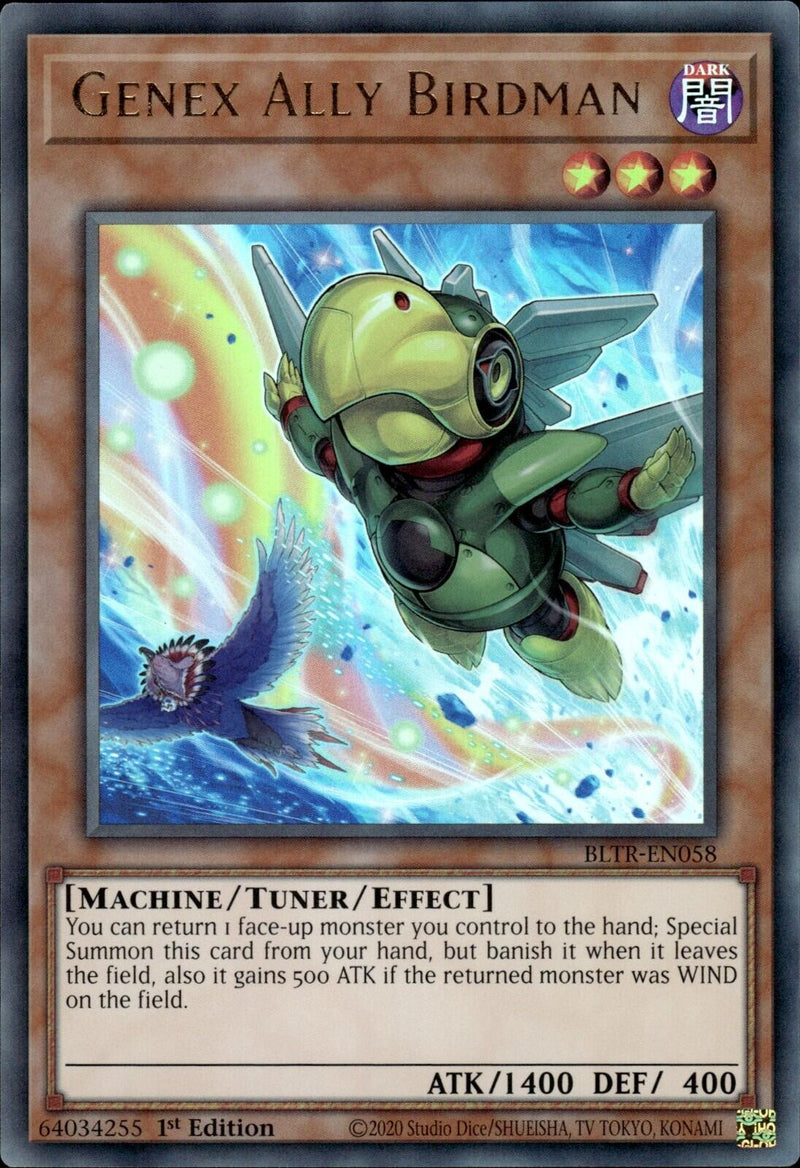 Genex Ally Birdman Alternate Art (BLTR-EN058) [BLTR]