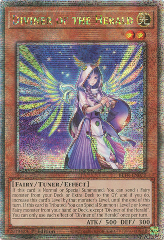 Diviner of the Herald Quarter Century Secret Rare (BLTR-EN072) [BLTR]