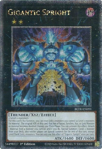 Gigantic Spright Quarter Century Secret Rare (BLTR-EN091) [BLTR]
