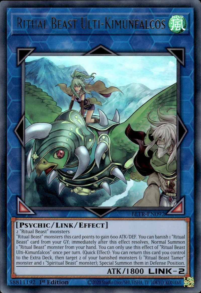 Ritual Beast Ulti Kimunfalcos (BLTR-EN092) [BLTR]