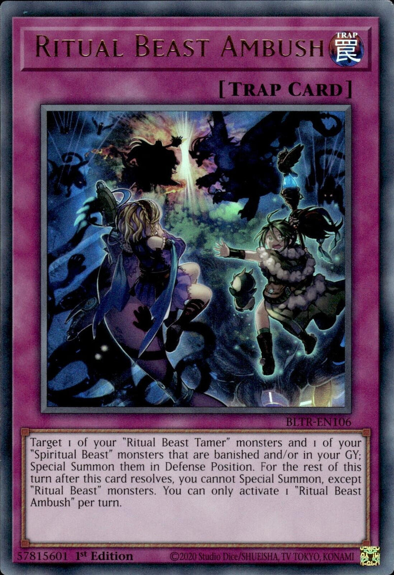 Ritual Beast Ambush (BLTR-EN106) [BLTR]
