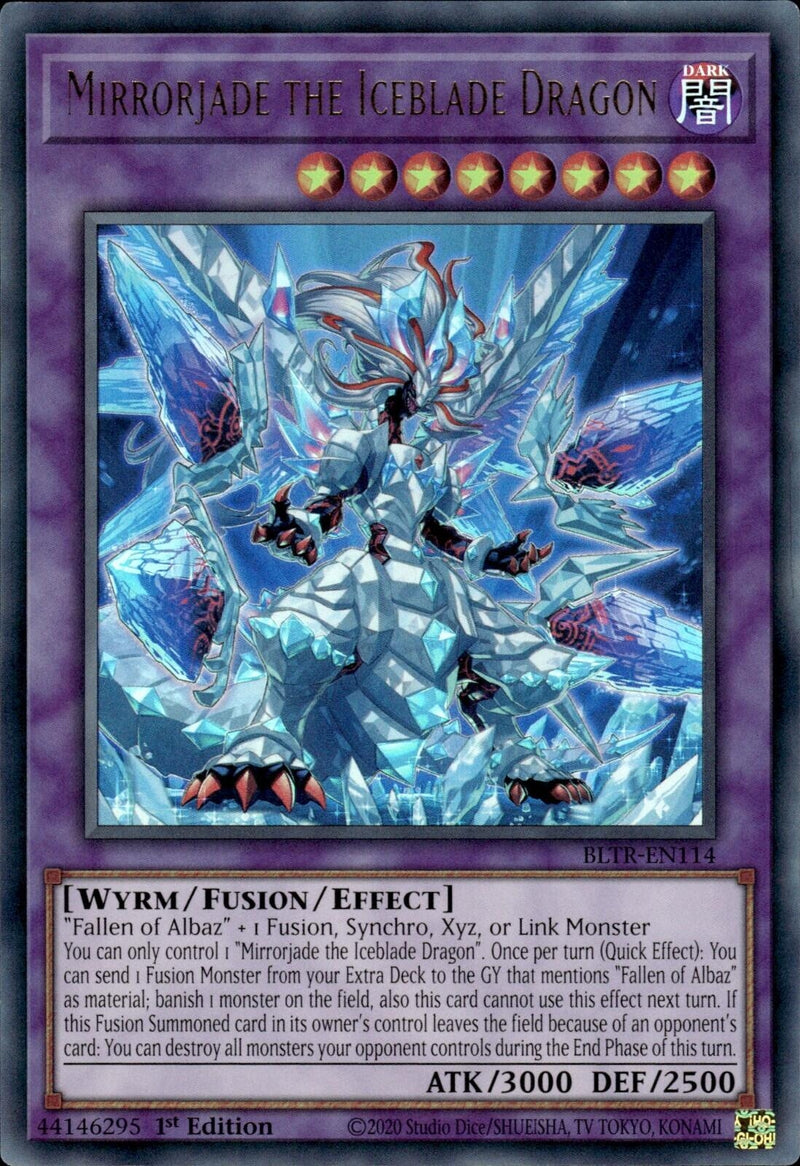 Mirrorjade the Iceblade Dragon (BLTR-EN114) [BLTR]