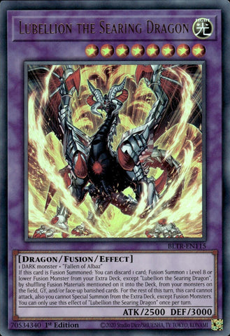 Lubellion the Searing Dragon (BLTR-EN115) [BLTR]