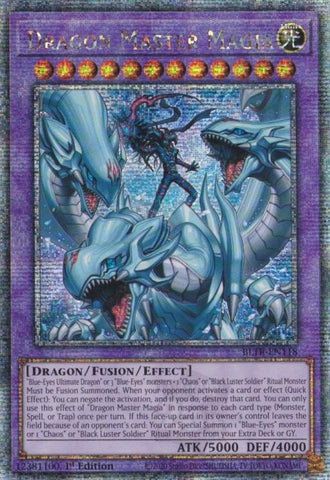 Dragon Master Magia Quarter Century Secret Rare (BLTR-EN118) [BLTR]