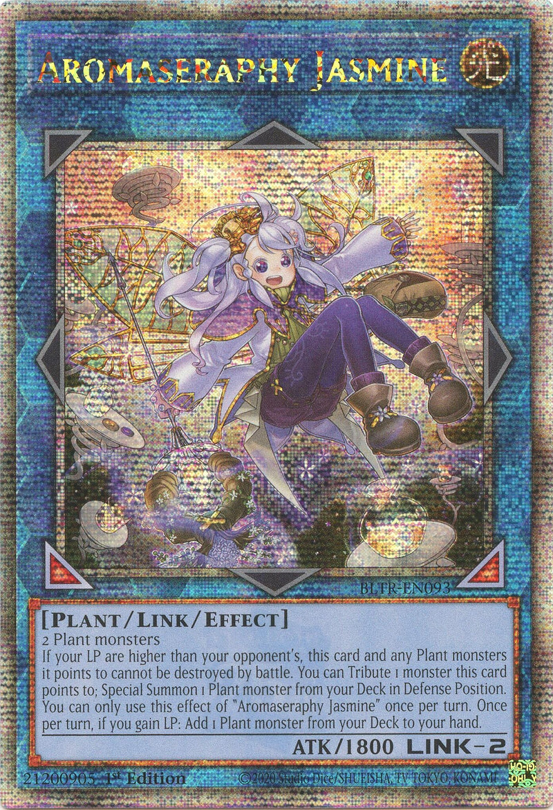 Aromaseraphy Jasmine Quarter Century Secret Rare (BLTR-EN093) [BLTR]