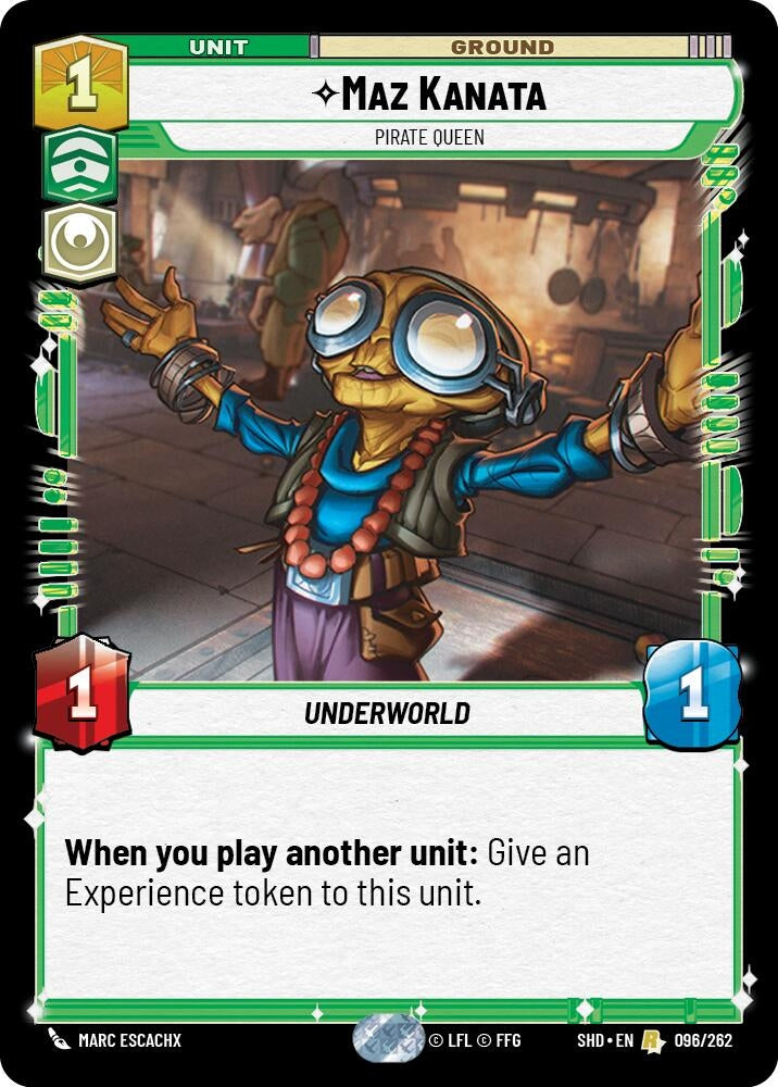 Maz Kanata Pirate Queen (096/262) [SHD]
