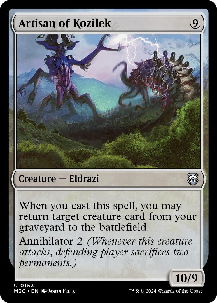 Artisan of Kozilek Ripple Foil (153) [M3C]