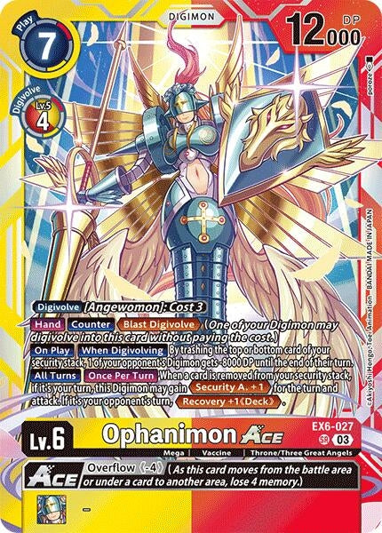 Image for Ophanimon ACE [Infernal Ascension]