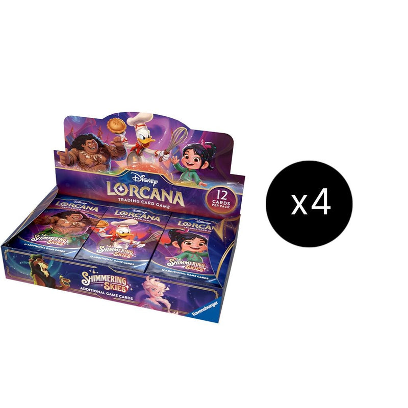 Disney Lorcana Shimmering Skies Booster Box Case () [5]