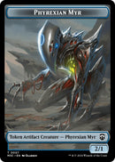 Phyrexian Myr Ripple Foil Servo Double Sided Token (7 // 33) [M3C]