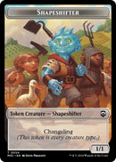 Shapeshifter 0004 Ripple Foil Copy Double Sided Token (4 // 1) [M3C]
