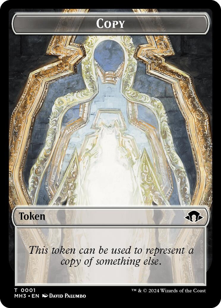 Copy Ripple Foil Gremlin Double Sided Token (1 // 23) [MH3]