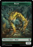 Beast 0015 Ripple Foil Insect 0025 Double Sided Token (15 // 25) [M3C]