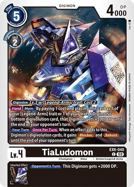 Image for TiaLudomon [Infernal Ascension]