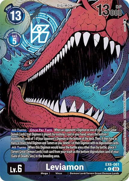 Image for Leviamon (Alternate Art) [Infernal Ascension]