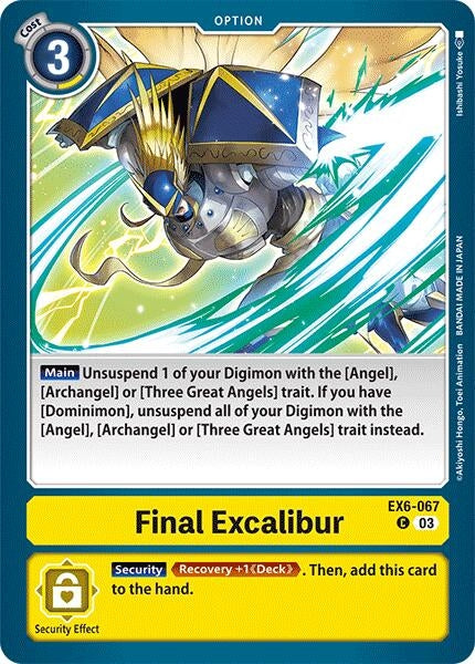 Image for Final Excalibur [Infernal Ascension]