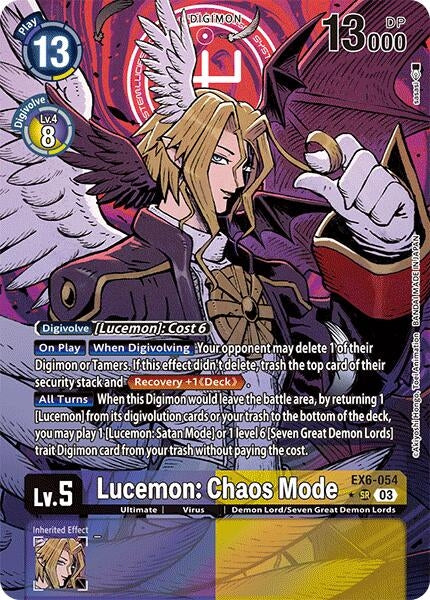 Image for Lucemon: Chaos Mode (Alternate Art) [Infernal Ascension]
