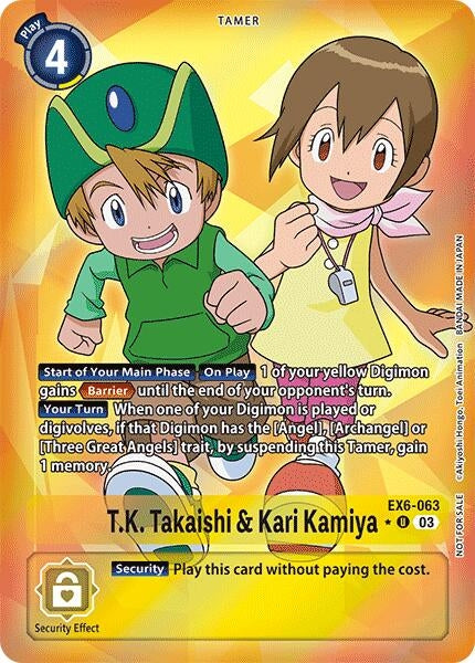 Image for T.K. Takaishi & Kari Kamiya (Box Promotion Pack: Infernal Ascension) [Infernal Ascension]