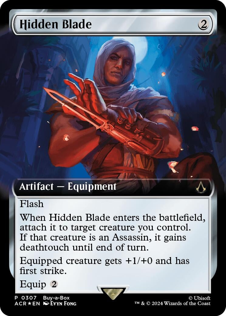 Hidden Blade Extended Art (307) [BABP]