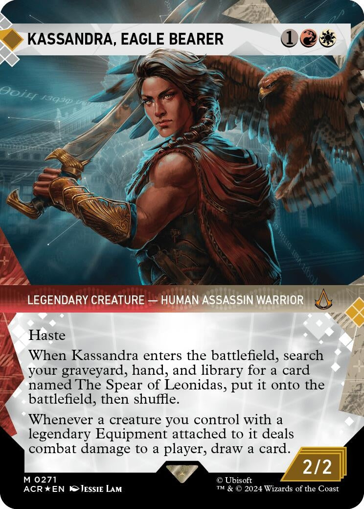 Kassandra Eagle Bearer Showcase Textured Foil (271) [ACR]