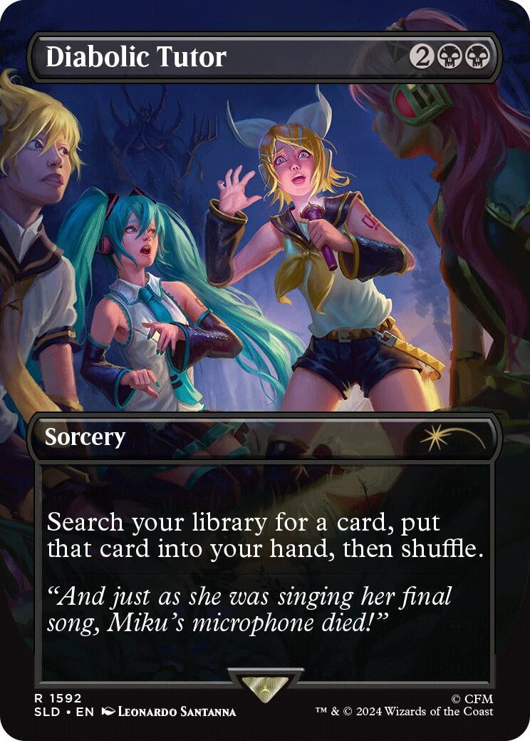 Diabolic Tutor 1592 (1592) [SLD]