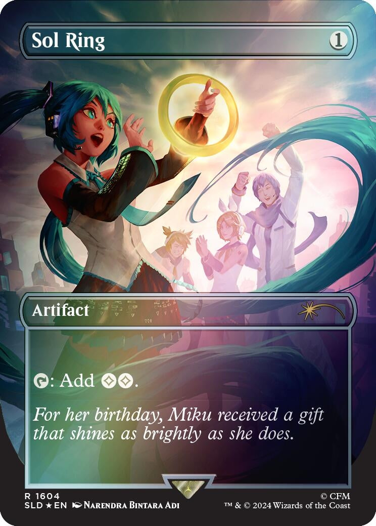 Sol Ring 1604 Rainbow Foil (1604) [SLD]