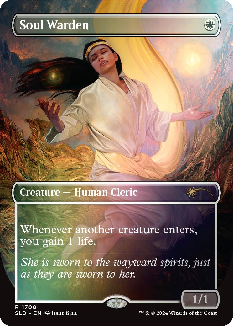 Soul Warden Rainbow Foil (1708) [SLD]