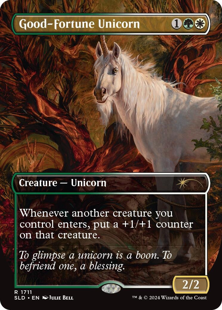 Good Fortune Unicorn (1711) [SLD]