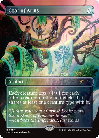 Coat of Arms Rainbow Foil (1712) [SLD]