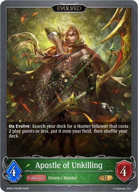 Apostle of Unkilling Evolved P02EN Foil (BP05-P02EN) [BP05]