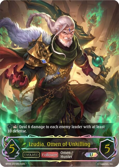 Izudia Omen of Unkilling Evolved U (BP05-U01EN) [BP05]