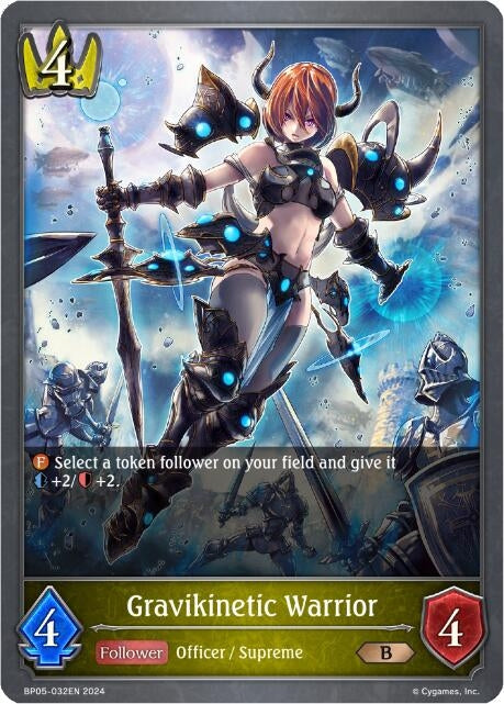 Gravikinetic Warrior (BP05-032EN) [BP05]