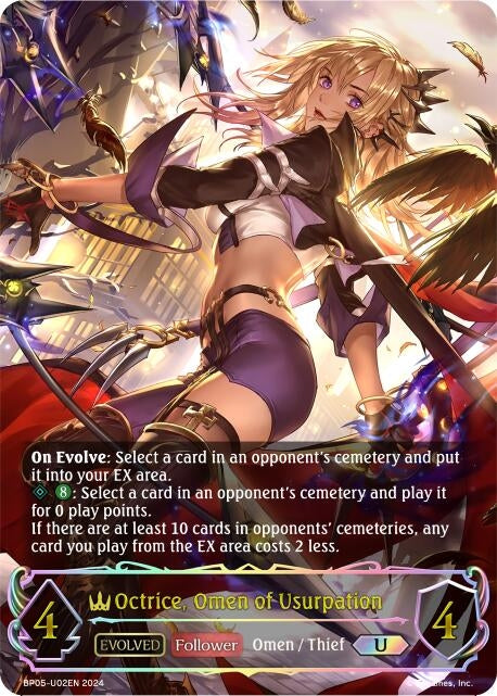 Octrice Omen of Usurpation U (BP05-U02EN) [BP05]
