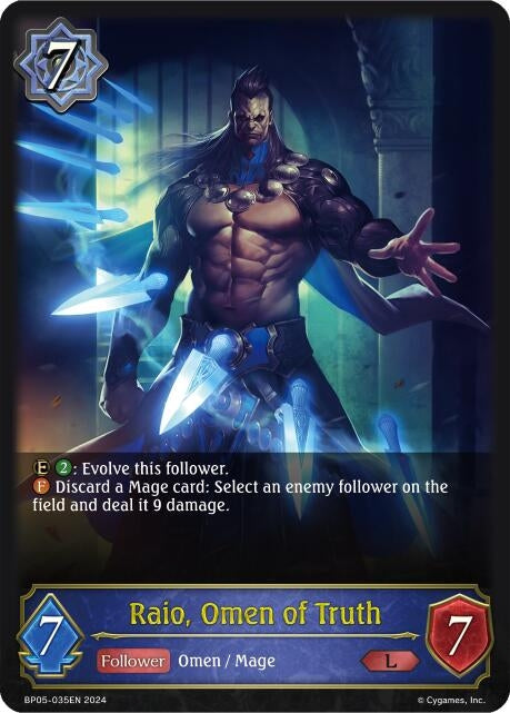Raio Omen of Truth (BP05-035EN) [BP05]