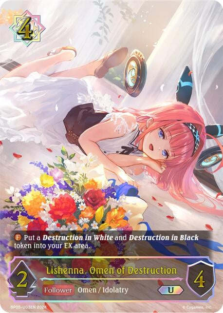 Lishenna Omen of Destruction U (BP05-U03EN) [BP05]