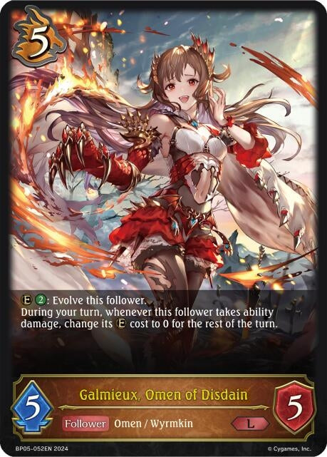 Galmieux Omen of Disdain (BP05-052EN) [BP05]